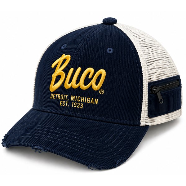 CASQUETTE C-21 — NAVY / WHITE